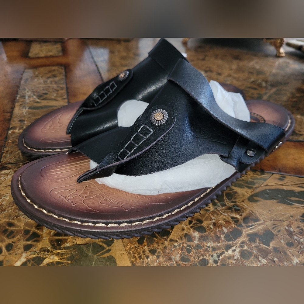 Men's slip-on sandals